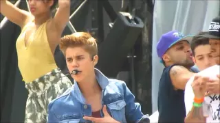 All Around the world/Boyfriend - Justin Bieber MMVAS Soundcheck june 16 2012