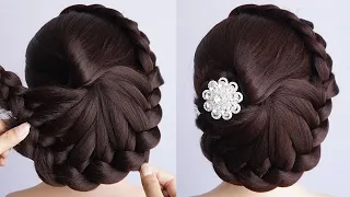 Creating A Stunning Braided Bun Tutorial - Simple Hairstyle For Wedding For Ladies