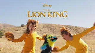 THE LION KING "I Just Can't Wait To Be King" by Martin (8) and Miriam (5)