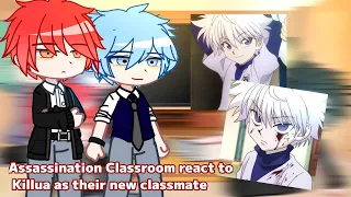 Assassination Classroom react to Killua as their new classmate