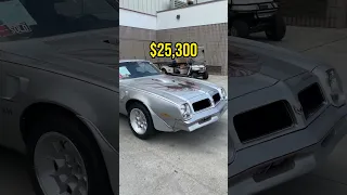 Matching Numbers 1976 Pontiac Firebird Trans Am SOLD