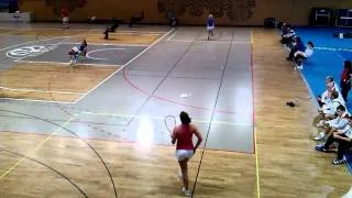 Speedminton Slovenian Open 2012 Final Match Keber vs Barborka part 5.mp4