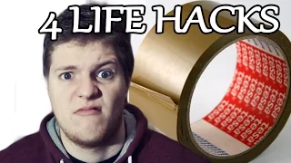 DIE 4 BESTEN KLEBEBAND LIFE HACKS im TEST #02