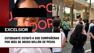 Estudiante estafó a sus compañeras por más de medio millón de pesos