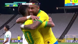 Neymar vs Bolívia HD 1080i 09 10 2020