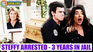 Shock!! Steffy is arrested for killing Sheila, she will face 3 years in prison | Bold and Beautiful