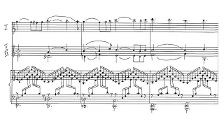 Alfred Schnittke - Adagio from the ballet "Sketches" (Score)