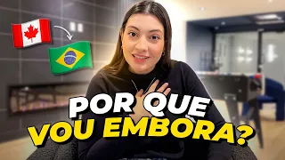 Por que vou voltar para o BRASIL? Visto negado? Residência Permanente? Desisti do Canadá?