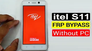 Itel S11 FRP Bypass | Itel S11 FRP/Google Account Remove | Easy Method Without PC |