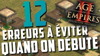 12 ERREURS À ÉVITER quand on est DÉBUTANT | Age of Empires 2 Definitive Edition | Tutoriel