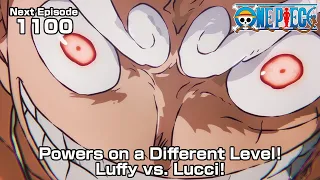 ONE PIECE episode1100 Teaser "Powers on a Different Level! Luffy vs. Lucci!"