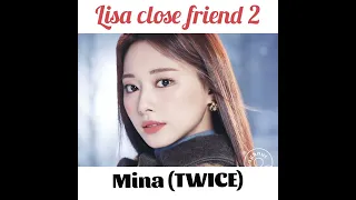 Blackpink lisa close friends to other idols that you need to know! #BLACKPINK #short