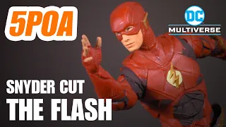 McFarlane Toys DC Multiverse Zack Snyder Cut Justice League The Flash - 5POA Action Figure Review