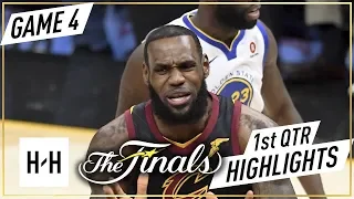 Golden State Warriors vs Cleveland Cavaliers - Game 4 - 1st Qtr Highlights | 2018 NBA Finals