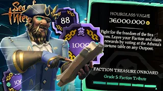 The NEW FASTEST Way to Level Up Hourglass in Sea of Thieves