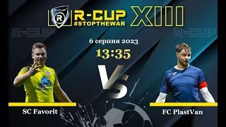 SC Favorit 5-3 FC PlastVan    R-CUP XIII (Регулярний футбольний турнір в м. Києві)