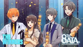 Winners of the 8th Anime Trending Awards