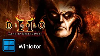 Winlator - Diablo 2 (960x544, D2DX Wrapper, DxVk 1.10.3, SD 855)