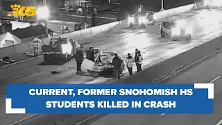 Current, former Snohomish High students killed in wrong-way crash on West Seattle Bridge