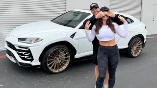 Surprising Sabrina with NEW Wheels for her Lamborghini!