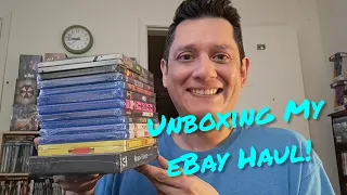 Unboxing from eBay!! A Dozen New Titles!! Import Blu-rays of OOP Movies!!