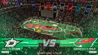 Minnesota Wild vs Dallas Stars 11/12/2023 NHL 24 Gameplay