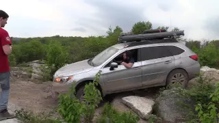 2015 Subaru Outback Off Road Rock Crawl