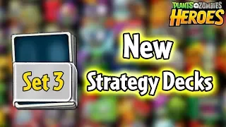Plants vs Zombies Heroes - New Set 3 Strategy Decks (NOTE in Description below) | Some Cards Changed