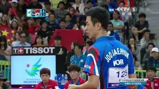 Ma Long VS Joo Sae Hyuk in Asian Games 2014 Full match [HD 720]