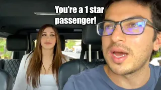 1 Star Uber Passenger Refuses To Get Out