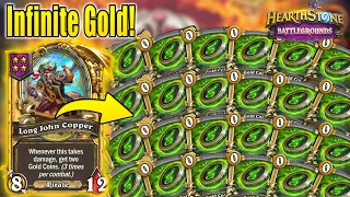 I Instantly Tripled On Turn 5 And God Infinite Coins Build | Christian Hearthstone Battlegrounds