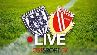 LIVE! SV Babelsberg 03 vs. FC Energie Cottbus | Regionalliga Nordost | SP30