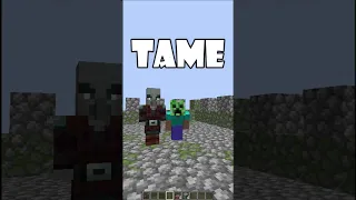 How to tame a Pillager in Minecraft #shorts