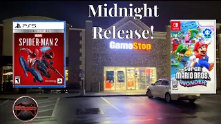 GameStop Midnight Release For Spider-Man 2 & Super Mario Bros. Wonder! - KG Games