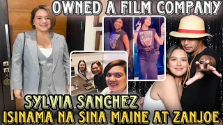 Sylvia Sanchez isinama na ang mga manugang na sina Maine at Arjo sa sariling FILM COMPANY ang bait