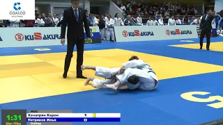 55 kg Хачатрян К Петряков И 23 09 2019 Т5 Всероссийские соревнования памяти Анатолия Рахлина, САНКТ