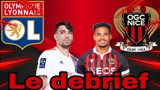 Lyon 2-0 Nice le debrief saison 2021-2022