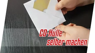Do it yourself: CD Hülle aus Papier falten | CD Hülle aus Papier falten Tutorial | Blackmurat!