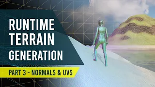 Unreal Engine 5 - Runtime Terrain Generation #3 - UVs and Normals