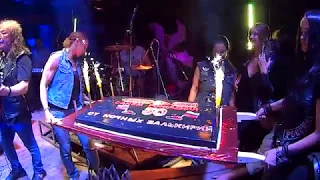 Мега торт на 30-летнем юбилее Ночных волков + Эй, красотка (31 мая 2019, Секстон, Москва)