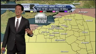 Tuesday morning weather forecast for August 16, 2016