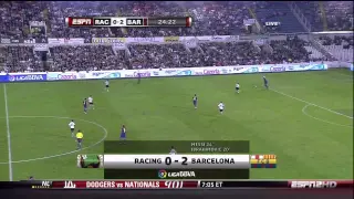 03. Messi Vs Racing Santander (Away) 08-09 HD 720p