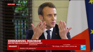 EXCLUSIF - Emmanuel Macron : En Afrique, "une défiance s'est installée à l'égard de la France"