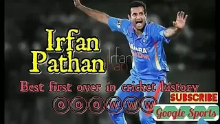 Irfan pathan hat-trick vs Pakistan in first over  || Pak 0-3  ||  over -1.0