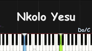 Nkolo Yesu | EASY PIANO TUTORIAL BY Extreme Midi