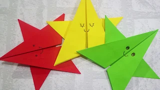 Mudahnya Melipat Origami Bintang | Origami Star - ABI Creatve