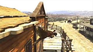 Red Dead Redemption - Drunk Marston - Funny Ragdoll Showcase