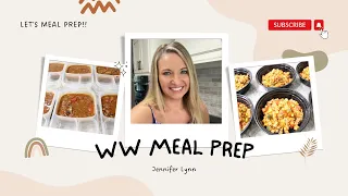 WW Sunday Meal Prep | Let's get prepared for the week 👩‍🍳🍽