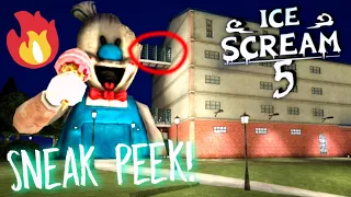 Ice Scream 5 Biggest Sneak Peek! | Ice Scream 5 Secret | Ice Scream 5