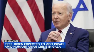 Biden set to visit Middle East as humanitarian crisis unfolds in Gaza